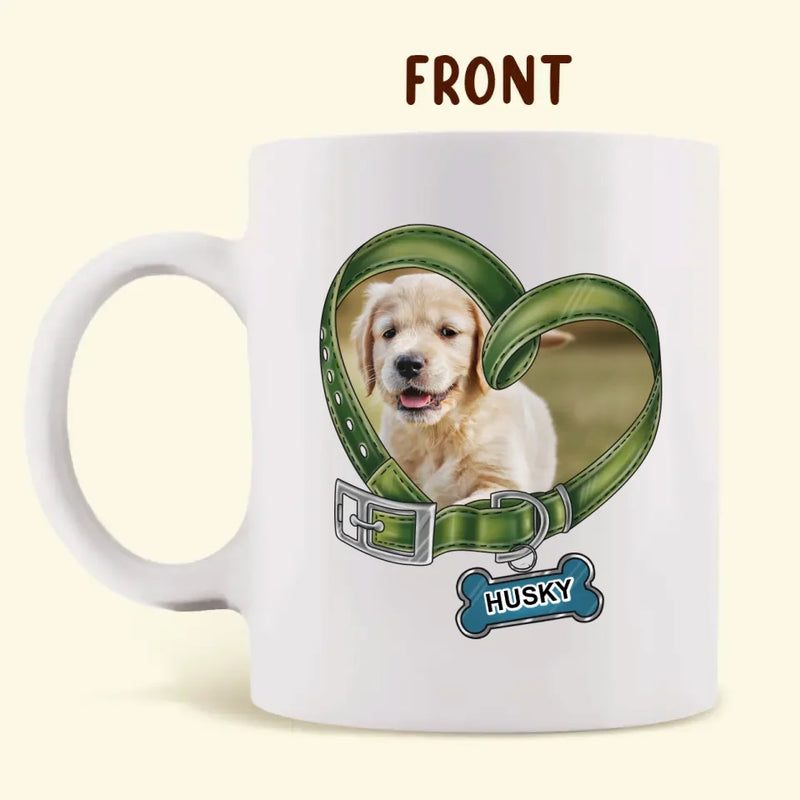 Personalized Dog Coffee Mug - Upload Photo - Gift Idea For Dog Lover - You May Have Adopted Me But I'm Pretty Sure I Own You
