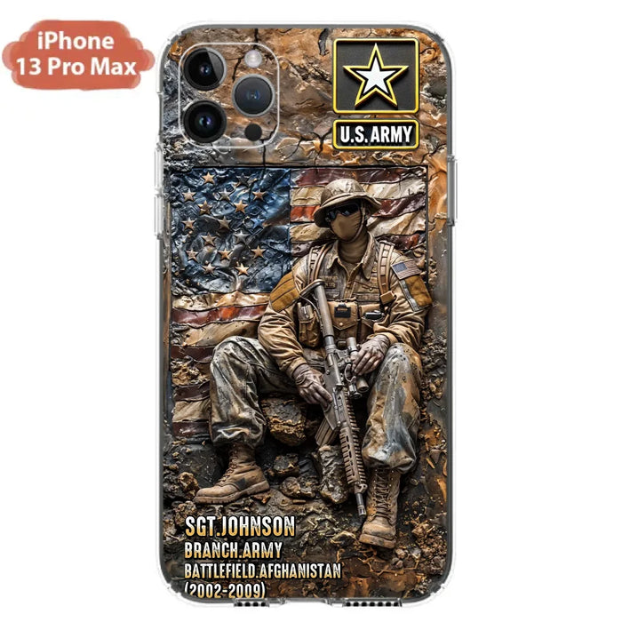 Custom Personalized Veteran Phone Case For iPhone/ Samsung - Veteran Gift Idea