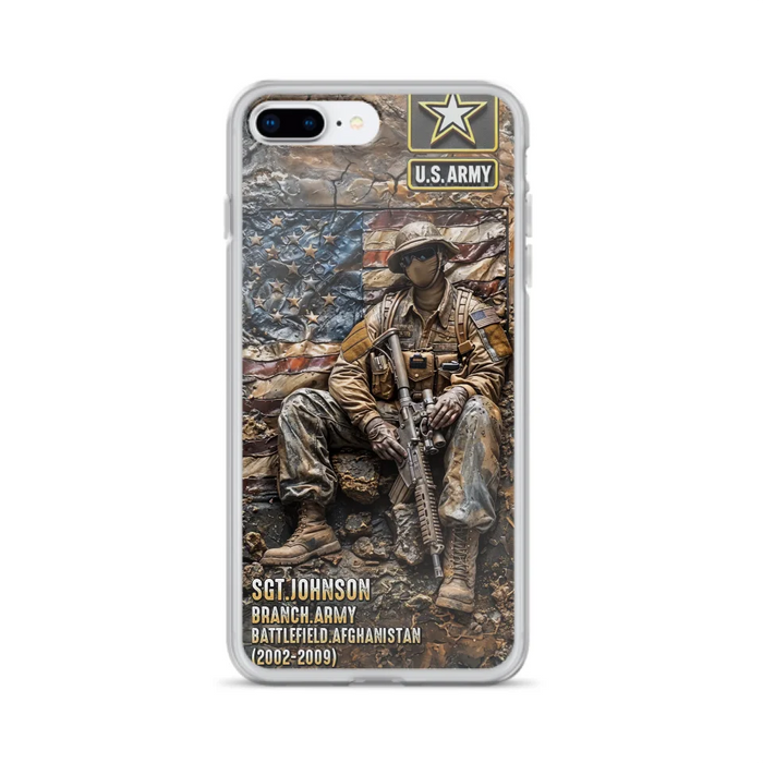 Custom Personalized Veteran Phone Case For iPhone/ Samsung - Veteran Gift Idea