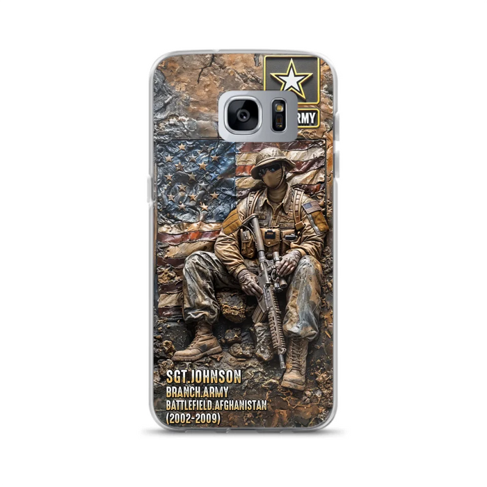 Custom Personalized Veteran Phone Case For iPhone/ Samsung - Veteran Gift Idea