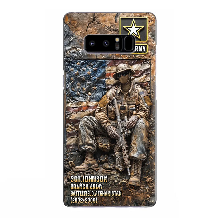 Custom Personalized Veteran Phone Case For iPhone/ Samsung - Veteran Gift Idea