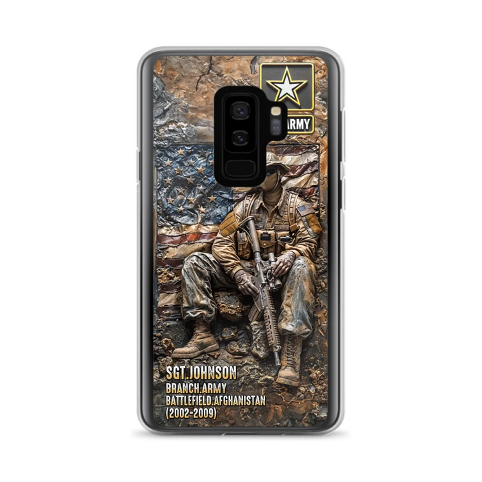 Custom Personalized Veteran Phone Case For iPhone/ Samsung - Veteran Gift Idea