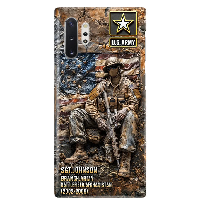 Custom Personalized Veteran Phone Case For iPhone/ Samsung - Veteran Gift Idea