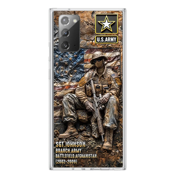 Custom Personalized Veteran Phone Case For iPhone/ Samsung - Veteran Gift Idea