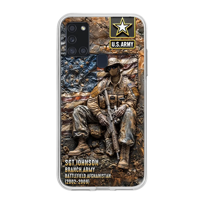 Custom Personalized Veteran Phone Case For iPhone/ Samsung - Veteran Gift Idea