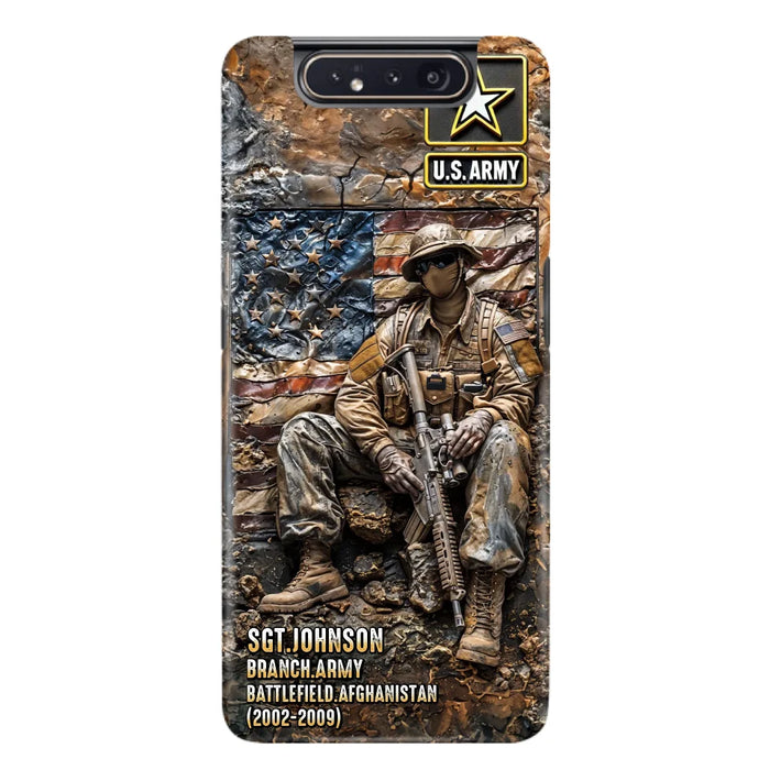 Custom Personalized Veteran Phone Case For iPhone/ Samsung - Veteran Gift Idea