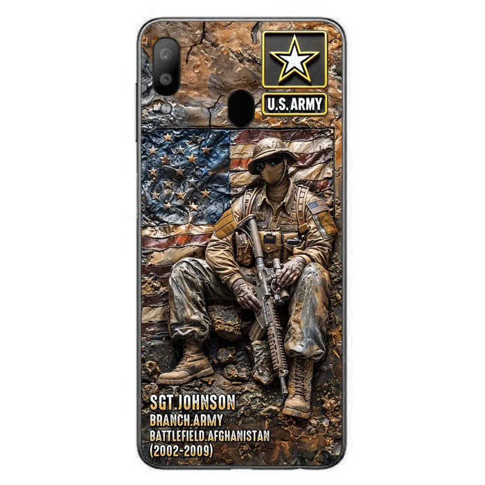 Custom Personalized Veteran Phone Case For iPhone/ Samsung - Veteran Gift Idea