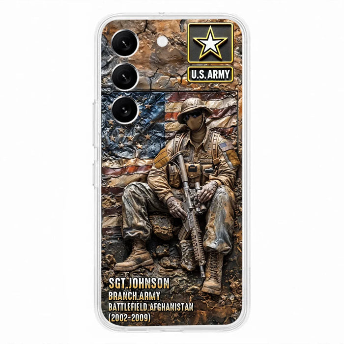 Custom Personalized Veteran Phone Case For iPhone/ Samsung - Veteran Gift Idea