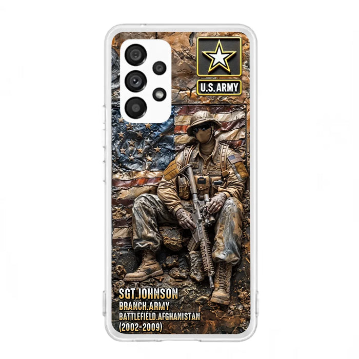 Custom Personalized Veteran Phone Case For iPhone/ Samsung - Veteran Gift Idea