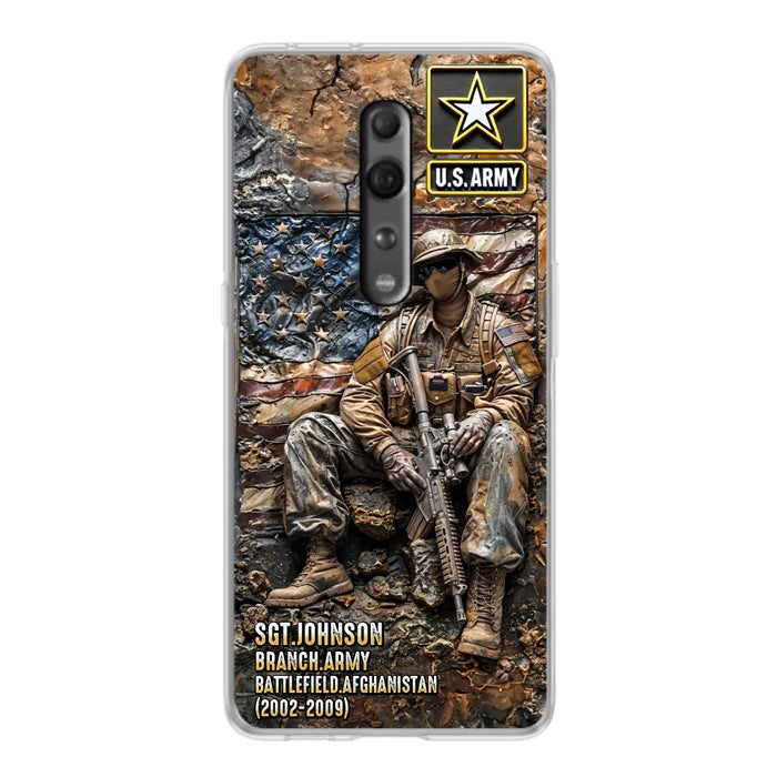 Custom Personalized Veteran Oppo/ Xiaomi/ Huawei Phone Case - Veteran Gift Idea