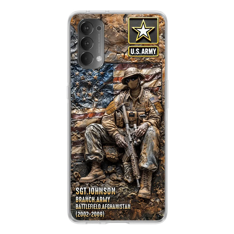 Custom Personalized Veteran Oppo/ Xiaomi/ Huawei Phone Case - Veteran Gift Idea