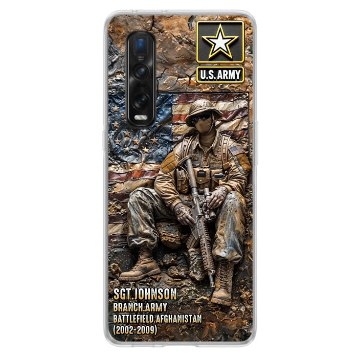 Custom Personalized Veteran Oppo/ Xiaomi/ Huawei Phone Case - Veteran Gift Idea