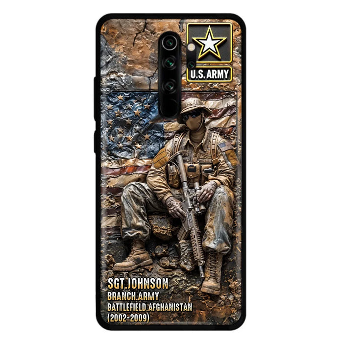 Custom Personalized Veteran Oppo/ Xiaomi/ Huawei Phone Case - Veteran Gift Idea