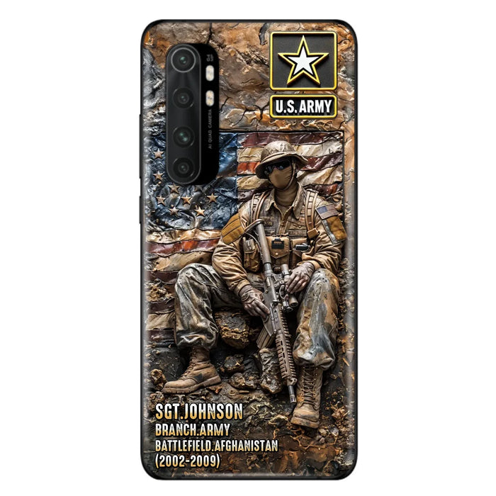 Custom Personalized Veteran Oppo/ Xiaomi/ Huawei Phone Case - Veteran Gift Idea