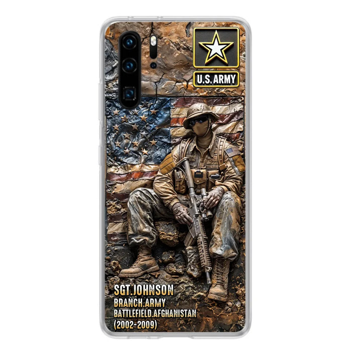 Custom Personalized Veteran Oppo/ Xiaomi/ Huawei Phone Case - Veteran Gift Idea