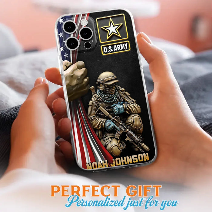 Custom Personalized Veteran Phone Case - Veteran Gift Idea - Case For iPhone/ Samsung