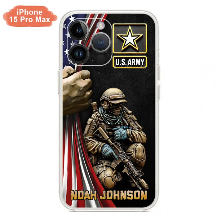 Custom Personalized Veteran Phone Case - Veteran Gift Idea - Case For iPhone/ Samsung