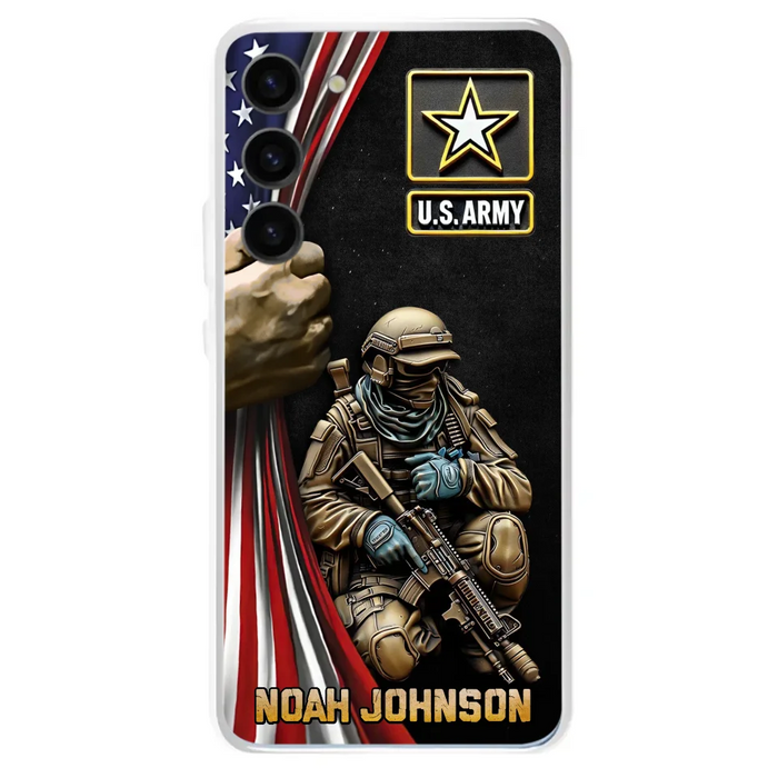 Custom Personalized Veteran Phone Case - Veteran Gift Idea - Case For iPhone/ Samsung