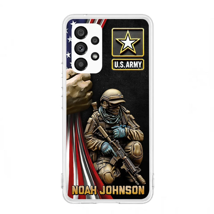 Custom Personalized Veteran Phone Case - Veteran Gift Idea - Case For iPhone/ Samsung