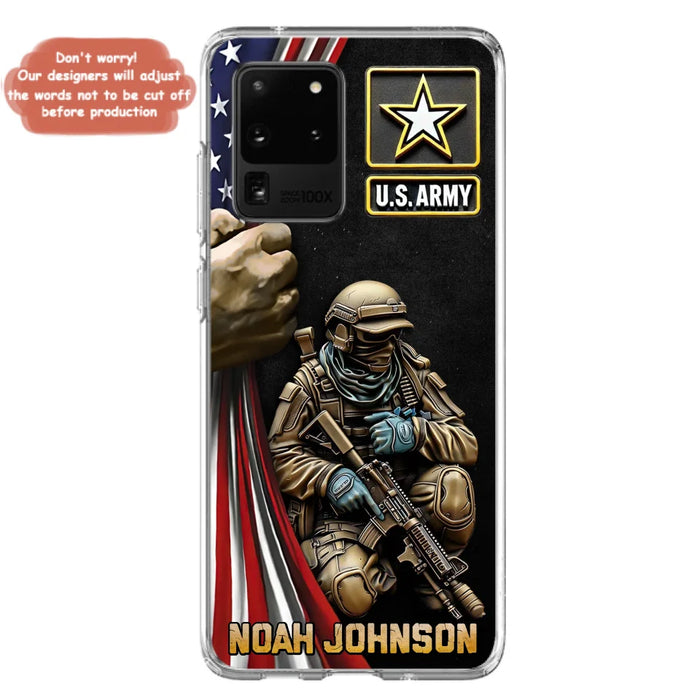 Custom Personalized Veteran Phone Case - Veteran Gift Idea - Case For iPhone/ Samsung