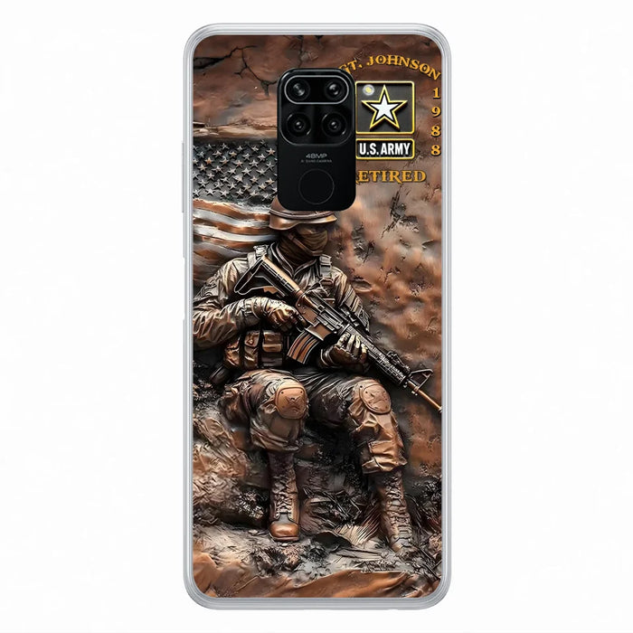 Custom Personalized Veteran Phone Case - Gift Idea For Veteran - Case For Oppo/ Xiaomi/ Huawei