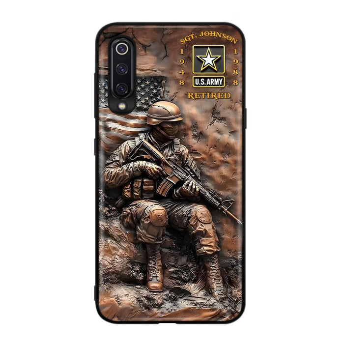 Custom Personalized Veteran Phone Case - Gift Idea For Veteran - Case For Oppo/ Xiaomi/ Huawei