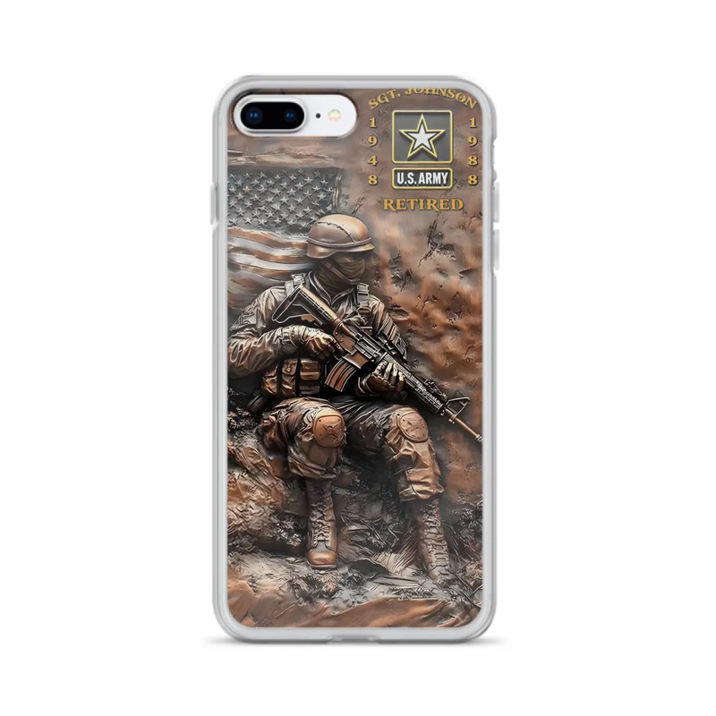 Personalized Veteran Phone Case - Retired Gift Idea For Veteran - Case For iPhone/Samsung