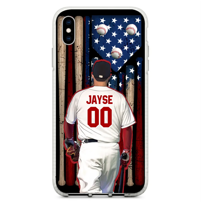 Custom Personalized Baseball Phone Case - Best Gift Idea For Baseball Lovers