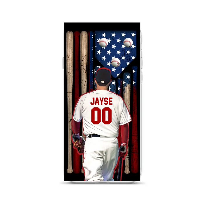 Custom Personalized Baseball Phone Case - Best Gift Idea For Baseball Lovers