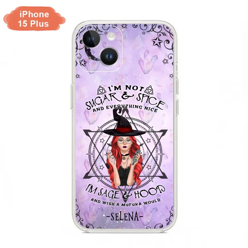 Custom Personalized Witch Phone Case - Best Halloween Gift - Case For iPhone And Samsung - 
 DFESX1