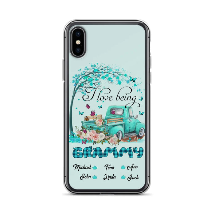 Custom Personalized Phone Case - I Love Being Grandma - R5OIKQ