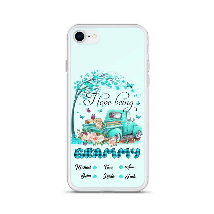 Custom Personalized Phone Case - I Love Being Grandma - R5OIKQ