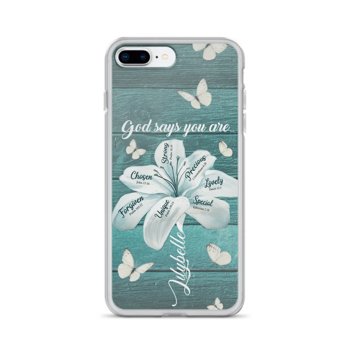 Custom Personalized Phone Case - Gods Says You Are - Case For Iphone Samsung - BR9N4C