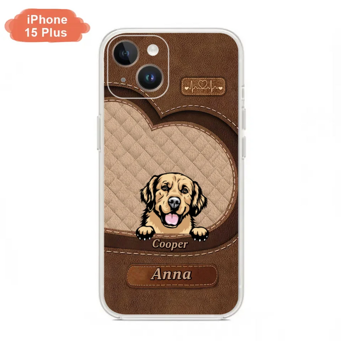 Custom Personalized Dog Phone Case - Gift Idea For Dog Lovers - Case For iPhone And Samsung