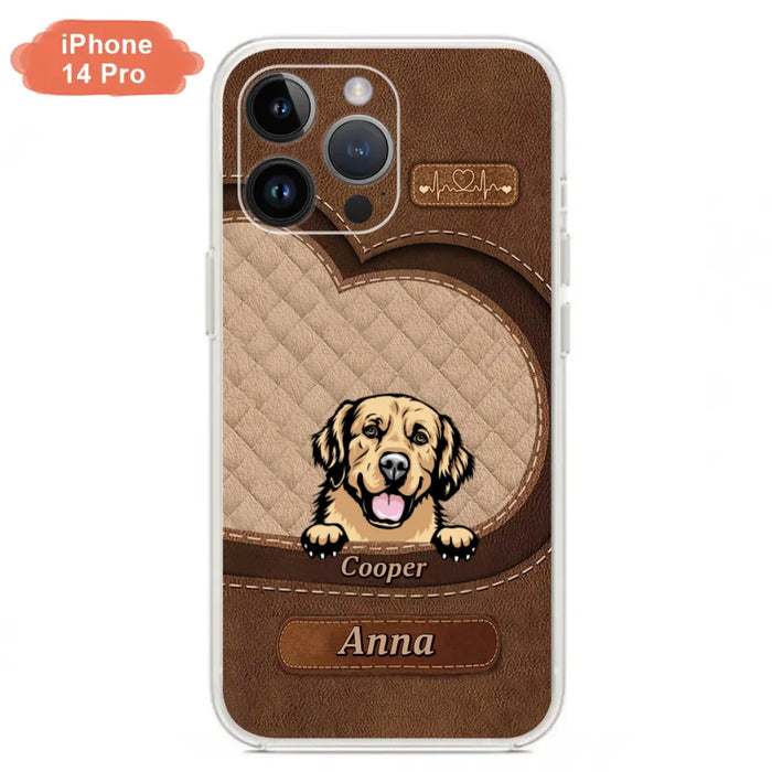 Custom Personalized Dog Phone Case - Gift Idea For Dog Lovers - Case For iPhone And Samsung