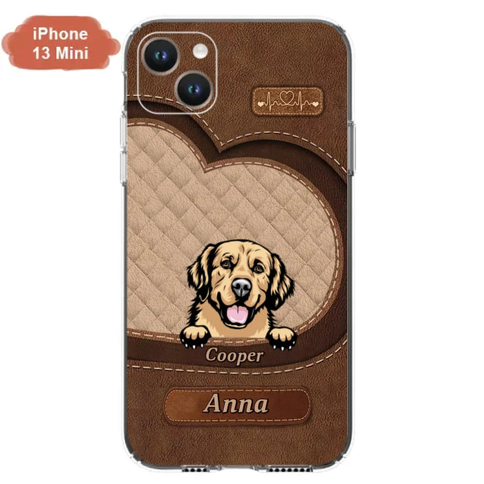 Custom Personalized Dog Phone Case - Gift Idea For Dog Lovers - Case For iPhone And Samsung