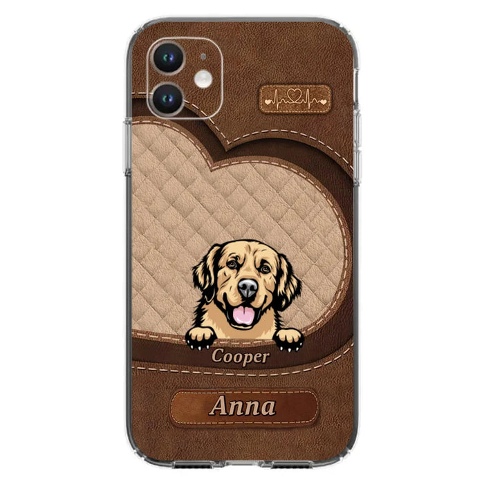 Custom Personalized Dog Phone Case - Gift Idea For Dog Lovers - Case For iPhone And Samsung