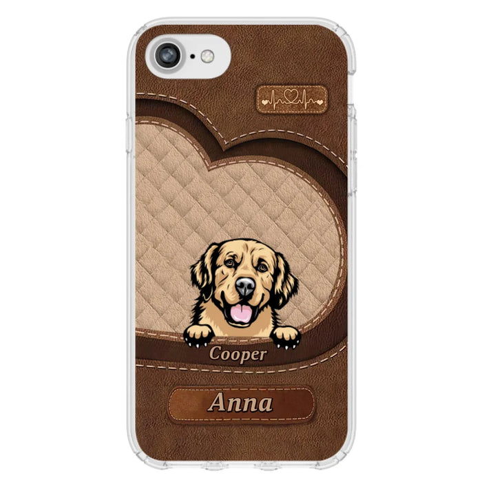 Custom Personalized Dog Phone Case - Gift Idea For Dog Lovers - Case For iPhone And Samsung