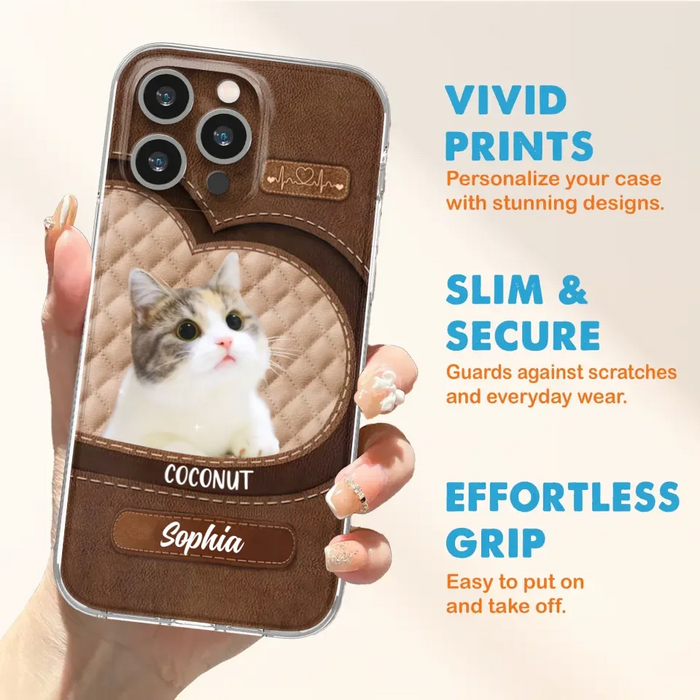 Custom Personalized Pet Photo Phone Case - Gift Idea For Pet Owners - Case for iPhone/Samsung