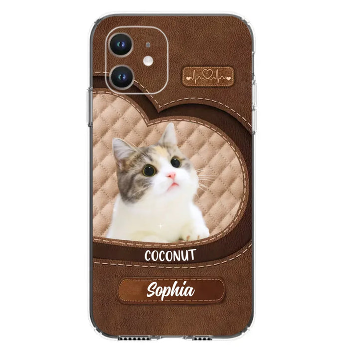 Custom Personalized Pet Photo Phone Case - Gift Idea For Pet Owners - Case for iPhone/Samsung