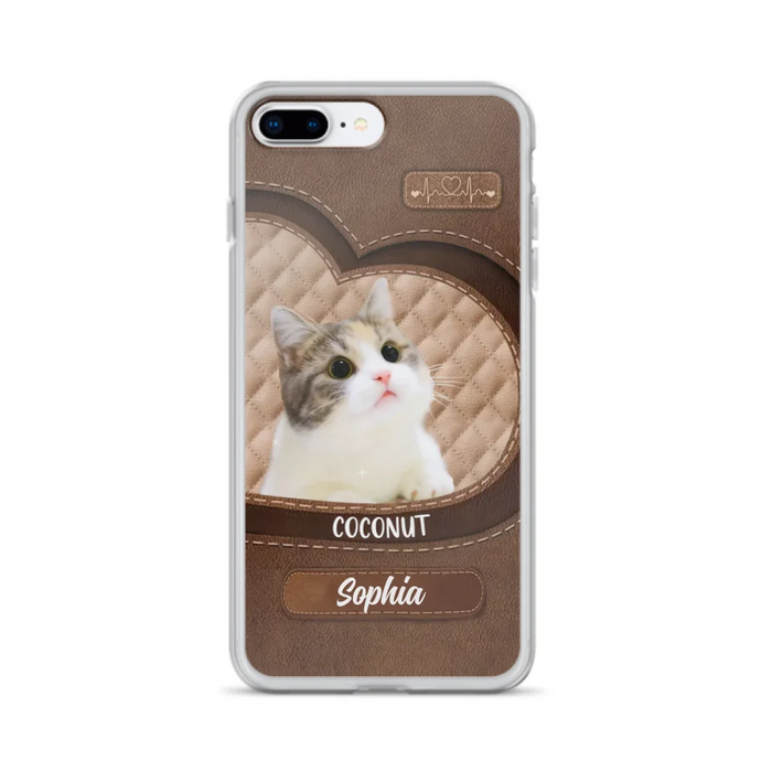 Custom Personalized Pet Photo Phone Case - Gift Idea For Pet Owners - Case for iPhone/Samsung