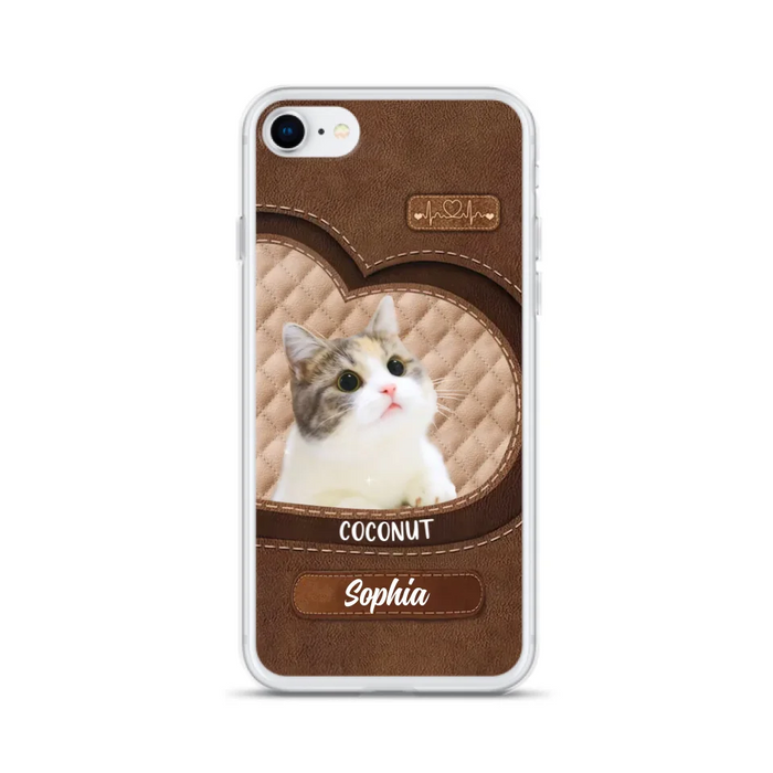 Custom Personalized Pet Photo Phone Case - Gift Idea For Pet Owners - Case for iPhone/Samsung