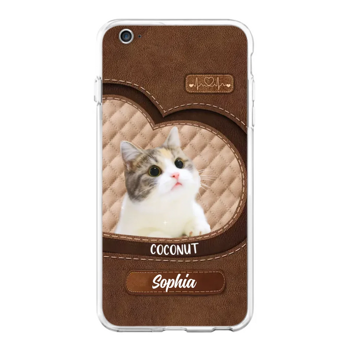 Custom Personalized Pet Photo Phone Case - Gift Idea For Pet Owners - Case for iPhone/Samsung