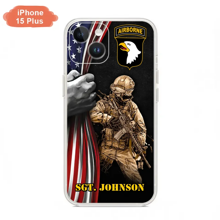 Custom Personalized Veteran Phone Case - Gift Idea For Veteran - Case For iPhone And Samsung