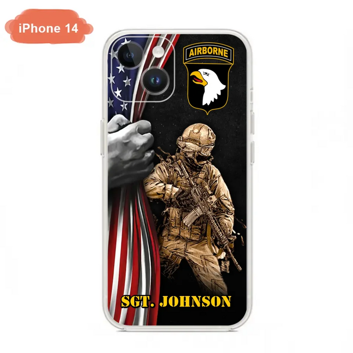 Custom Personalized Veteran Phone Case - Gift Idea For Veteran - Case For iPhone And Samsung