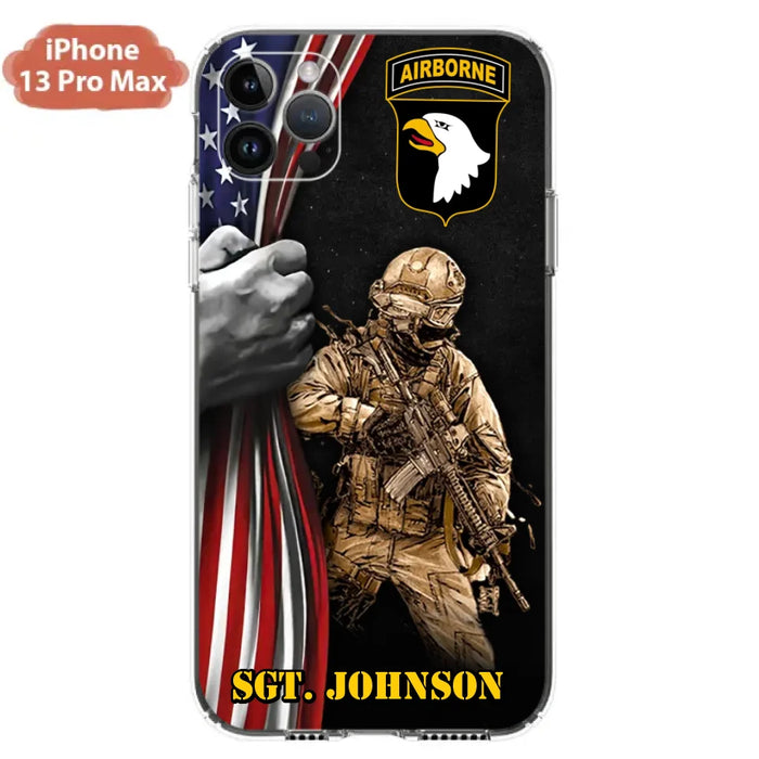 Custom Personalized Veteran Phone Case - Gift Idea For Veteran - Case For iPhone And Samsung