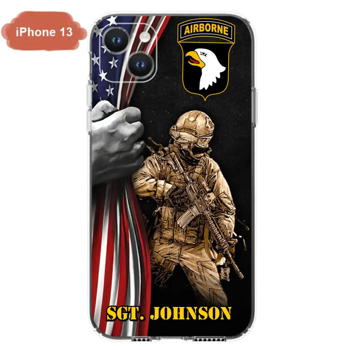 Custom Personalized Veteran Phone Case - Gift Idea For Veteran - Case For iPhone And Samsung