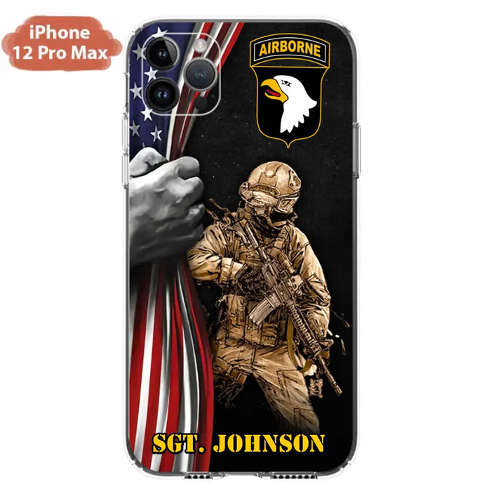 Custom Personalized Veteran Phone Case - Gift Idea For Veteran - Case For iPhone And Samsung