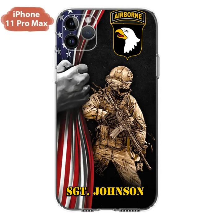 Custom Personalized Veteran Phone Case - Gift Idea For Veteran - Case For iPhone And Samsung