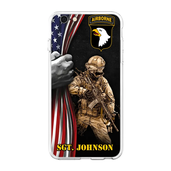 Custom Personalized Veteran Phone Case - Gift Idea For Veteran - Case For iPhone And Samsung